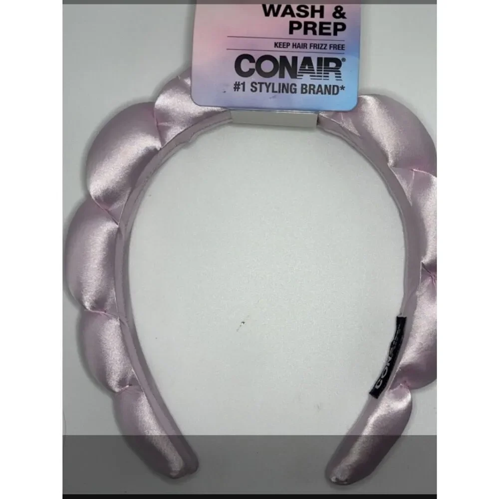 Conair Spa Headband Black Purple